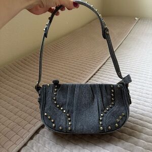 ASOS Studded Denim Mini Bag